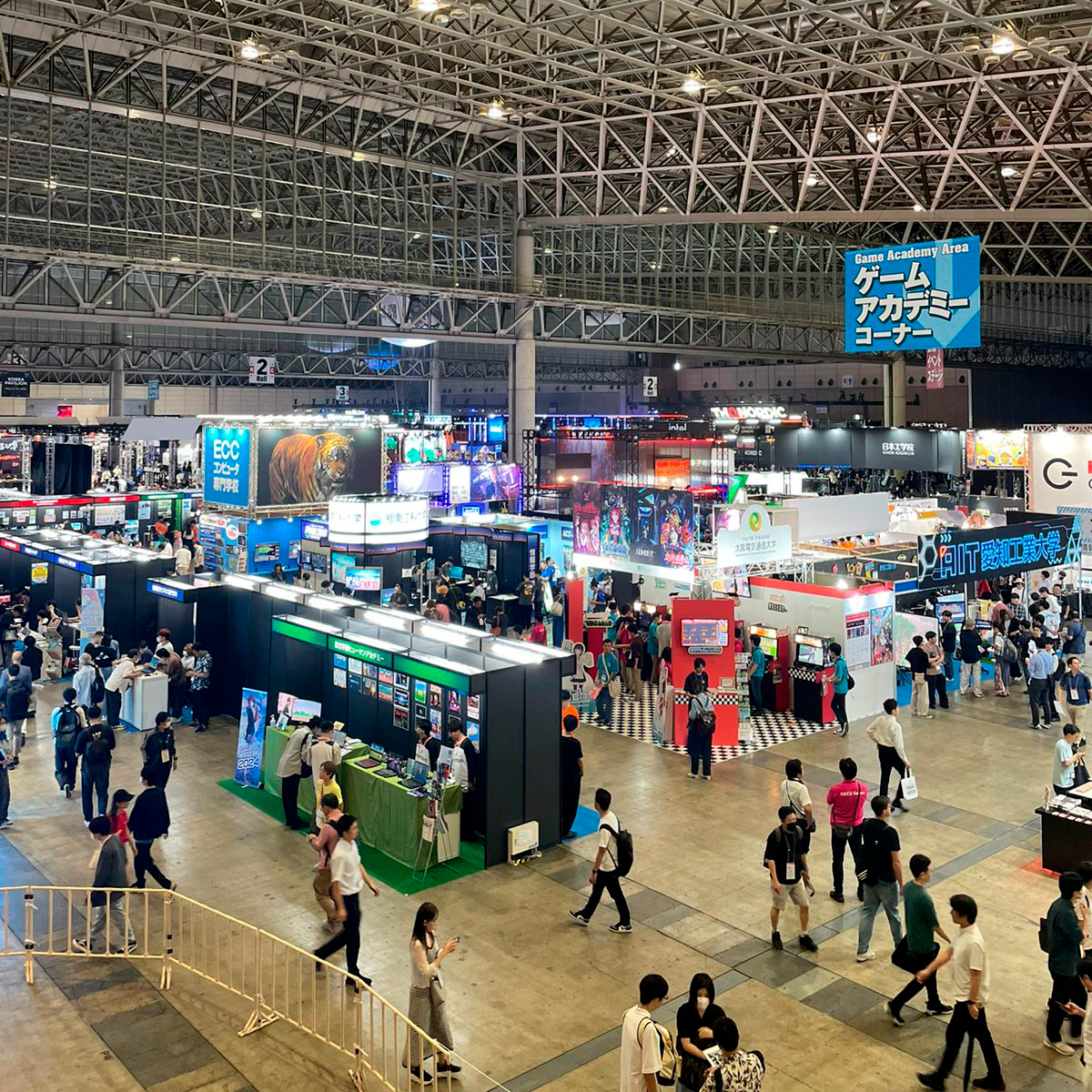 Tokyo Game Show 2024 Image from the top