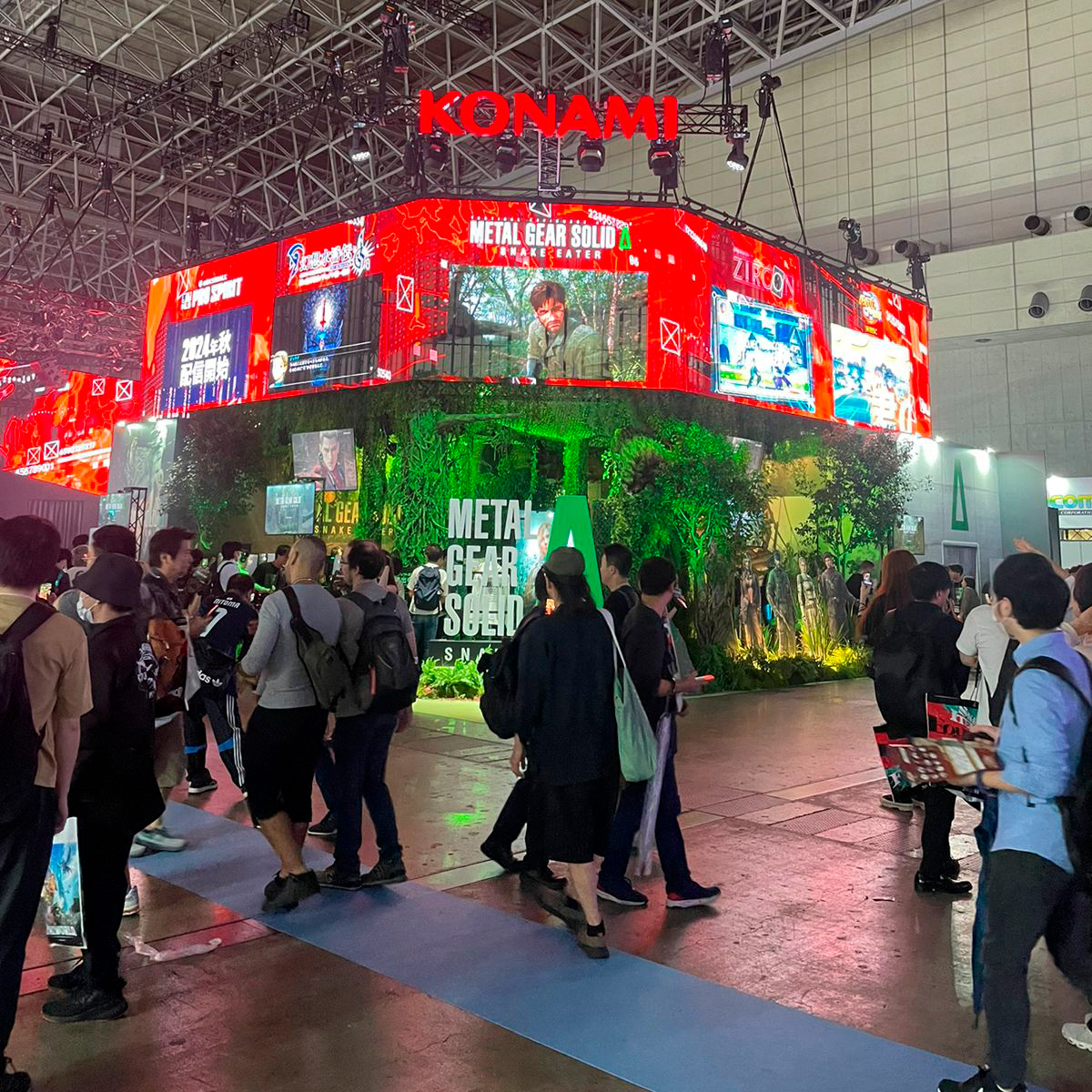 Tokyo Game Show 2024 Konami Booth