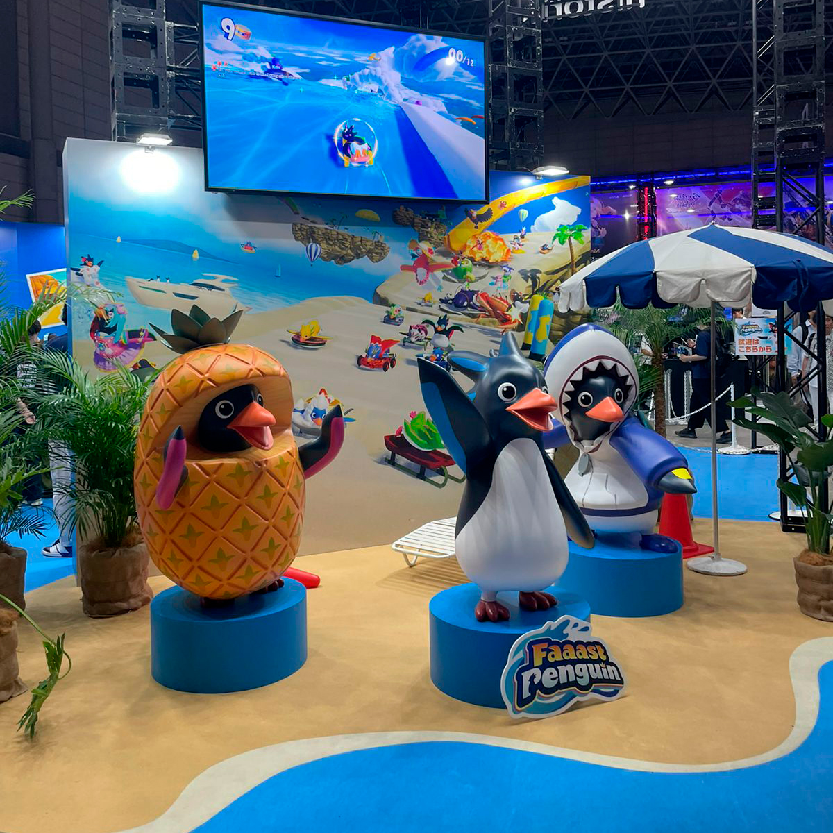 Tokyo Game Show 2024 Fast Penguin